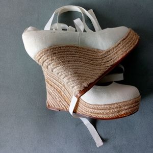 Aldo Canvas Wedges